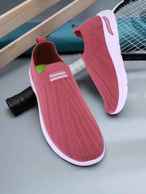 pink slip on casual shoe - 19663014 - Very Small Image - 1