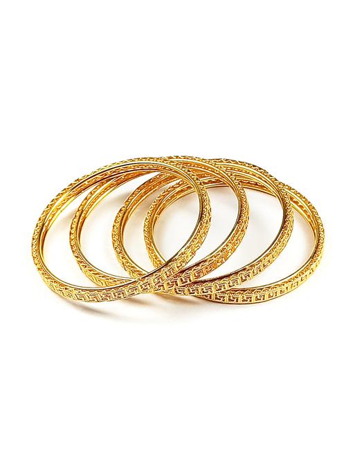 gold alloy bangle - 19663359 - Very Small Image - 1