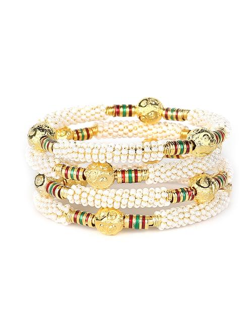 white alloy bangle - 19663365 - Very Small Image - 1