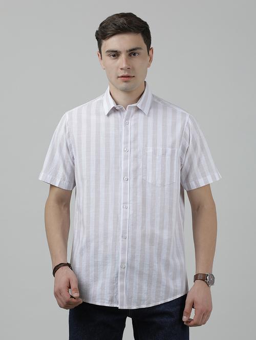 purple cotton casual shirt - 19663642 - Very Small Image - 1