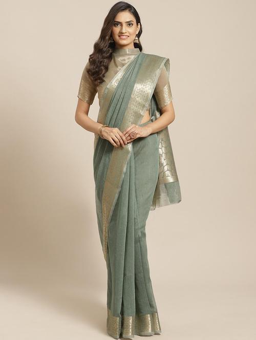floral maheshwari saree with blouse - 19663951 - Very Small Image - 1