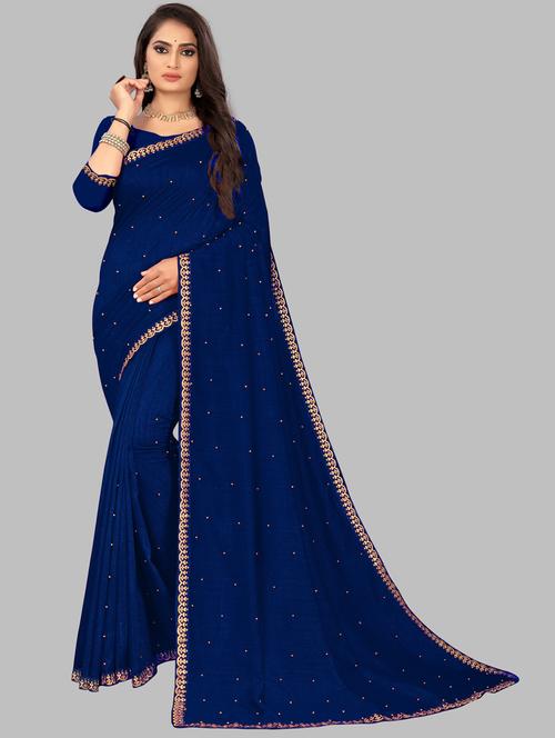 zari woven saree with blouse - 19664063 - Very Small Image - 1