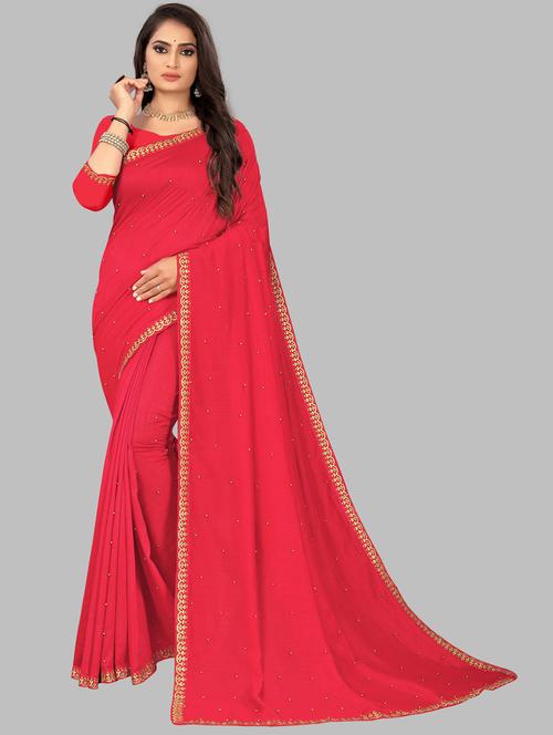 zari woven saree with blouse - 19664070 - Very Small Image - 1