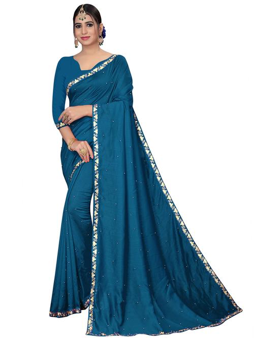 zari woven saree with blouse - 19664149 - Very Small Image - 1
