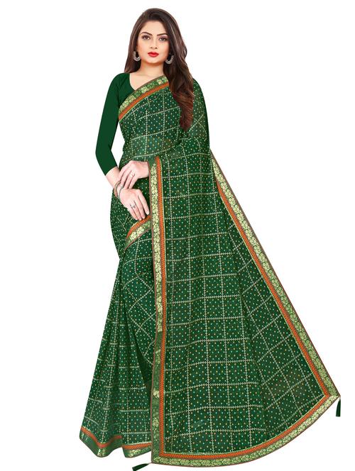 women's banarasi saree with blouse - 19664583 - Very Small Image - 1