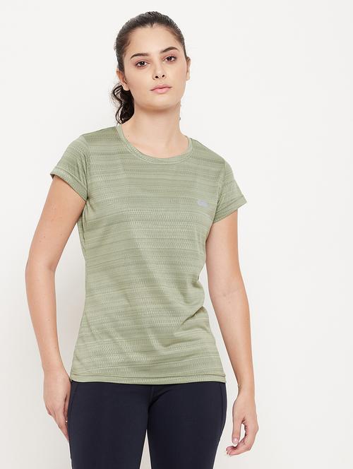 women's striped round neck t-shirt - 19665189 - Very Small Image - 1