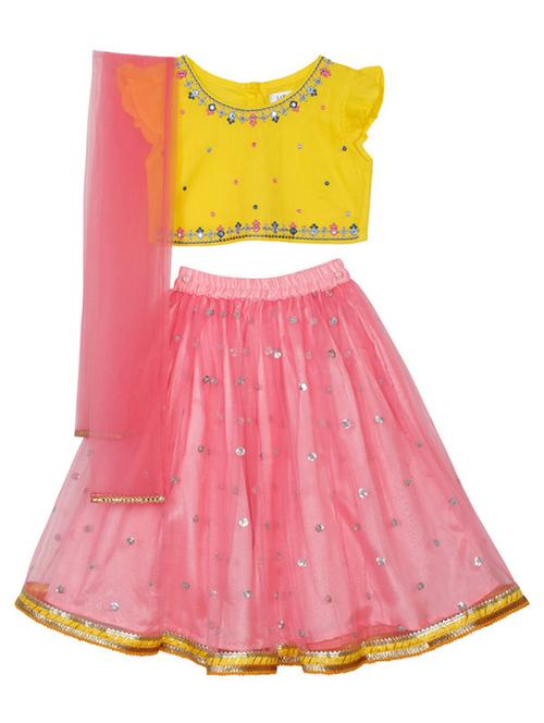 girl lehenga choli with dupatta - 19666311 - Very Small Image - 1