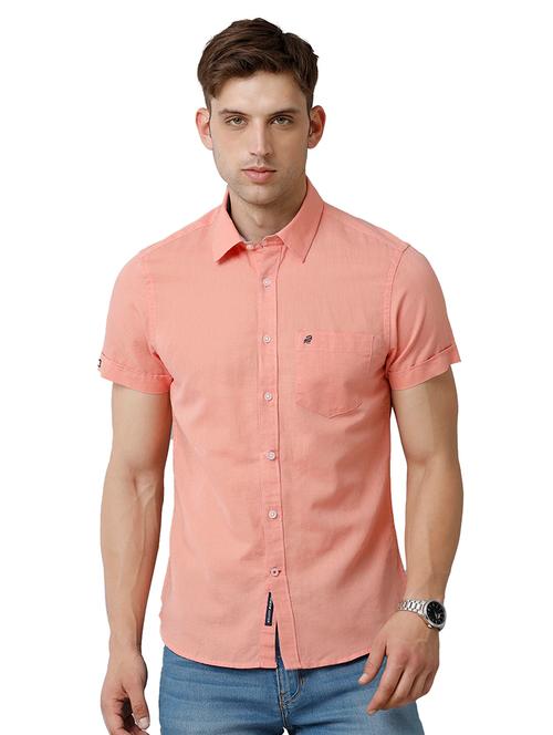 mens solid casual shirt - 19666490 - Very Small Image - 1