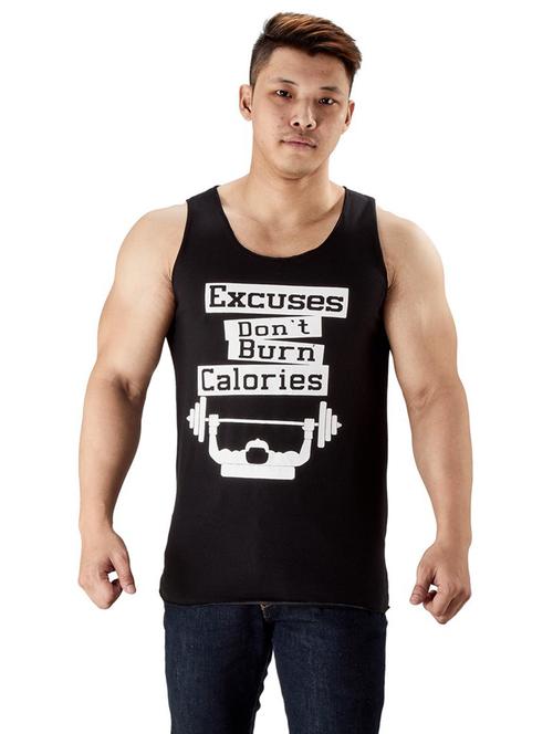 black pure cotton vest - 19668015 - Very Small Image - 1