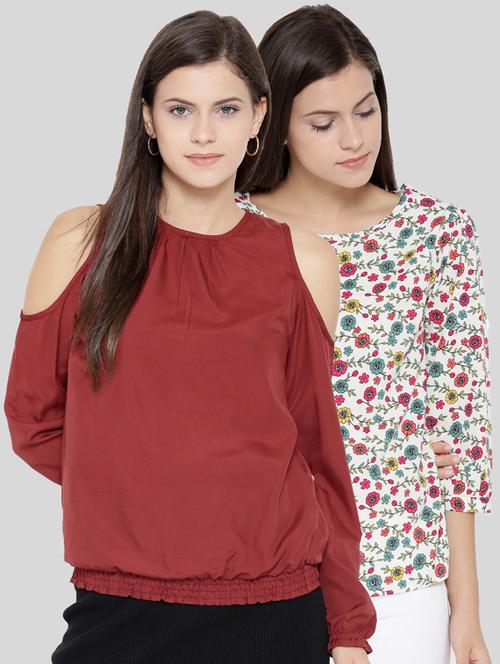 women regular top set - 19669130 - Very Small Image - 1