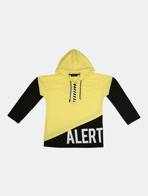color block hood neck sweatshirt - 19670655 - Very Small Image - 1