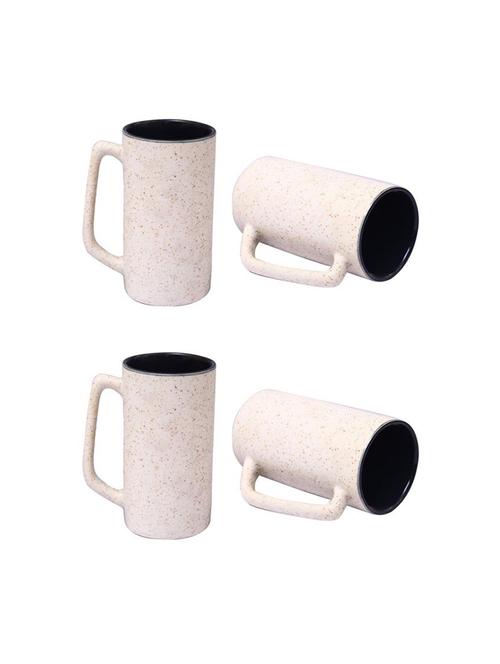 caffeine handmade ceramic matte white milk mug (set of 4) - 19681998 - Very Small Image - 1