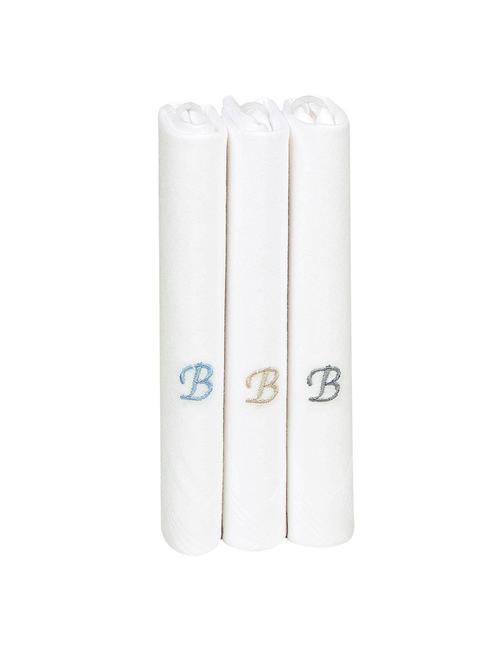 white cotton handkerchief - 19682249 - Very Small Image - 1