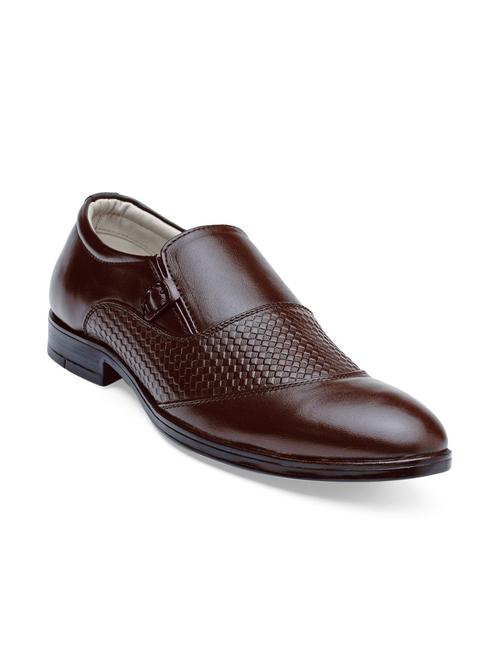 brown slip on formal shoe - 19682435 - Very Small Image - 1