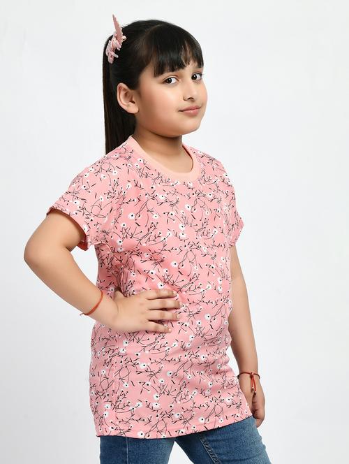 pink floral regular tee - 19686620 - Very Small Image - 1