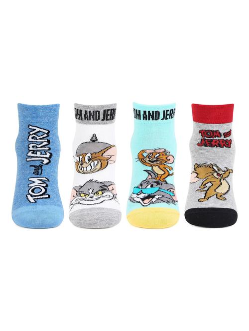 boys pack of 4 ankle length socks - 19688618 - Very Small Image - 1