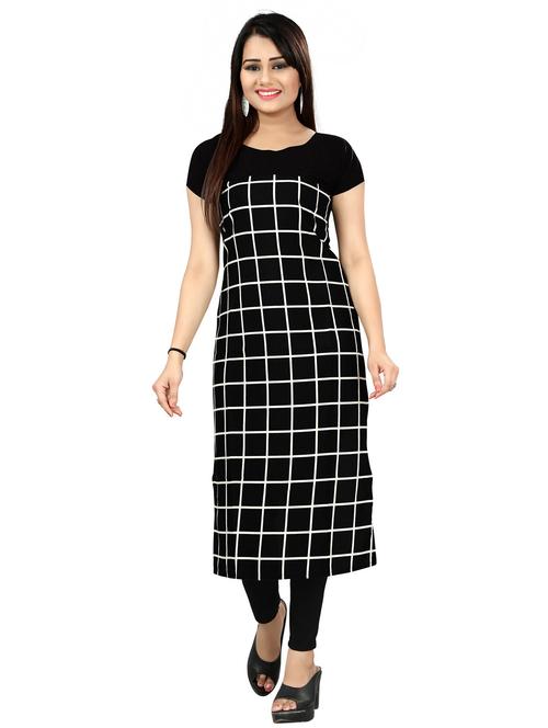 women's straight kurta - 19689510 - Very Small Image - 1