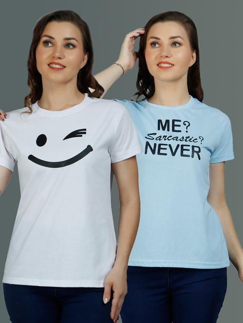 pack of 2 printed tees - 19690789 - Very Small Image - 1