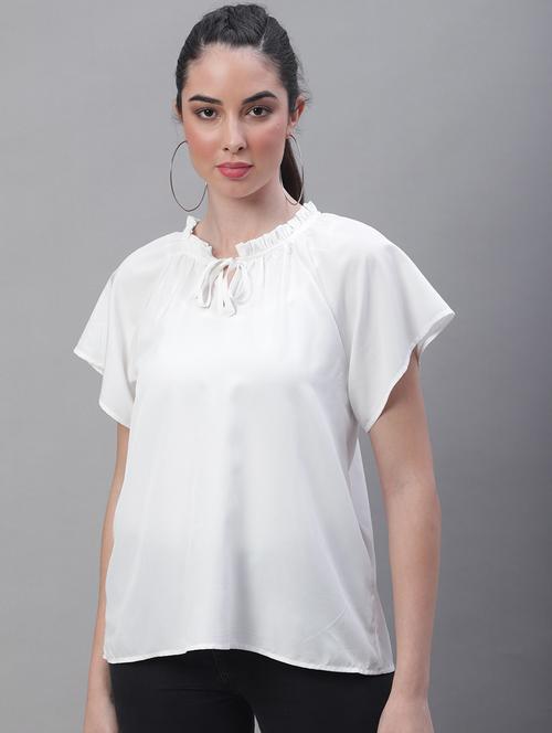 drawstring regular top - 19691567 - Very Small Image - 1