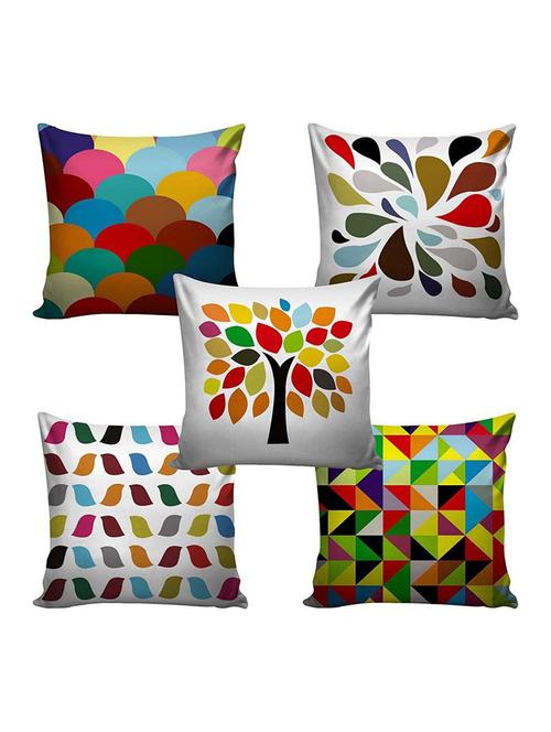 jute cushions covers set of 5 pieces - 19693907 - Very Small Image - 1