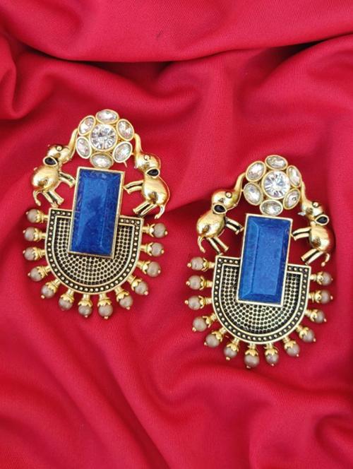 multi colored stud earring - 19695656 - Very Small Image - 1