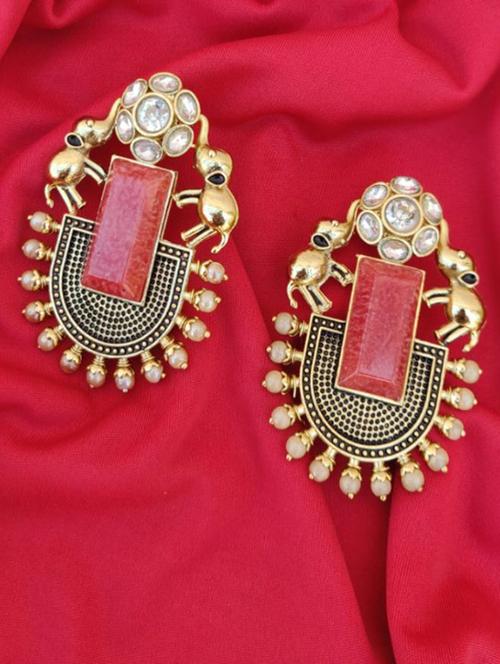 multi colored stud earring - 19695660 - Very Small Image - 1