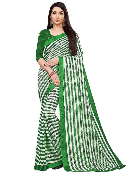 self designed woven saree with blouse - 19696573 - Very Small Image - 1