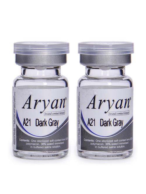 aryan a21 dark gray contact lenses - 19698383 - Very Small Image - 1