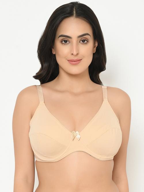 beige polyester plus bra - 19699229 - Very Small Image - 1