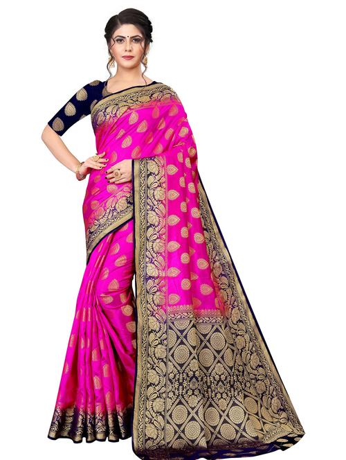 self design kanjivaram saree - 19699493 - Very Small Image - 1