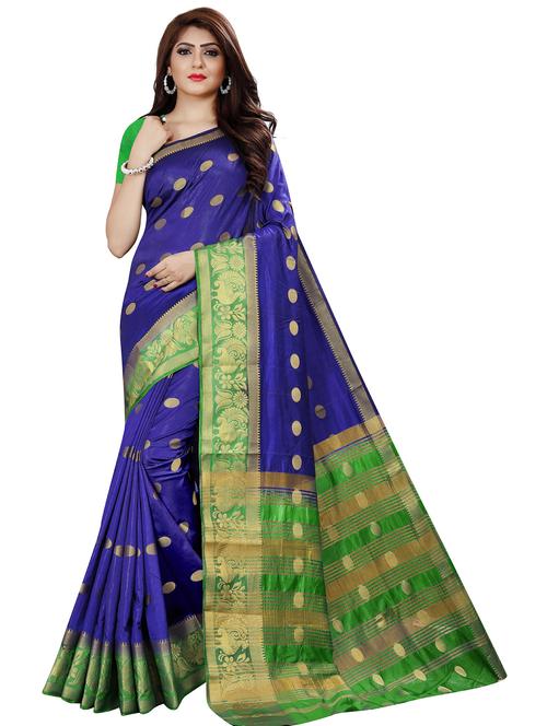 self design kanjivaram saree - 19699579 - Very Small Image - 1