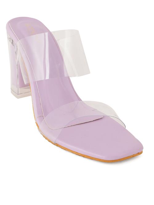 purple synthetic slip on sandals - 19700209 - Very Small Image - 1