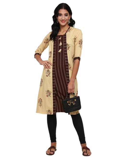 women's a-line kurta - 19700740 - Very Small Image - 1