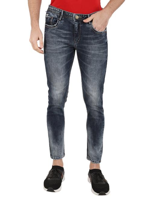 mens skinny fit plain jeans - 19701410 - Very Small Image - 1