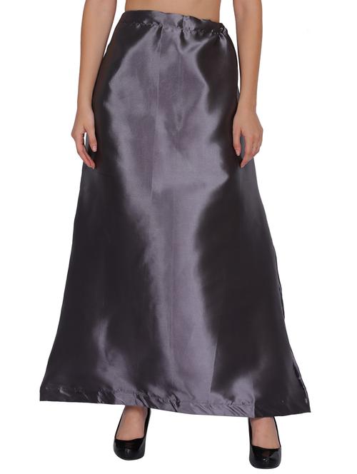 grey satin straight petticoat - 19702345 - Very Small Image - 1