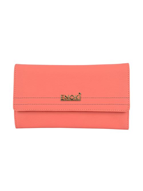 peach pvc wallet - 19706773 - Very Small Image - 1
