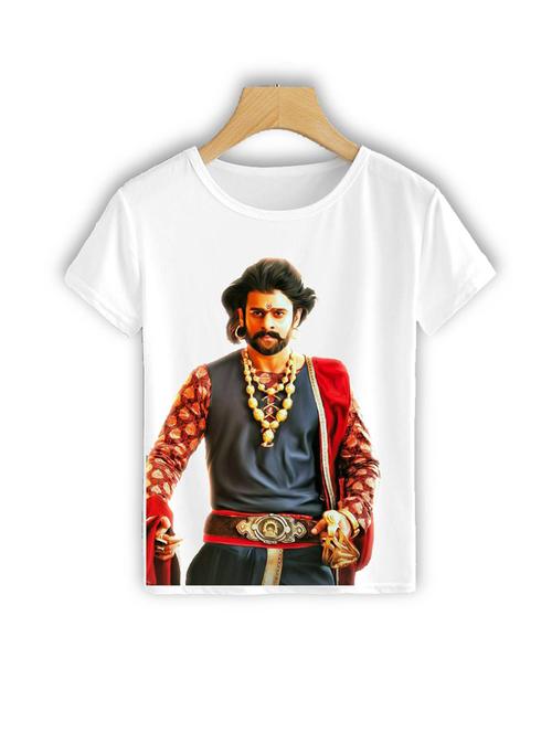 round neck bahubali front print t-shirt - 19710841 - Very Small Image - 1