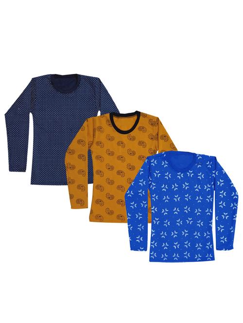 girls pack of 3 printed tees - 19711962 - Very Small Image - 1