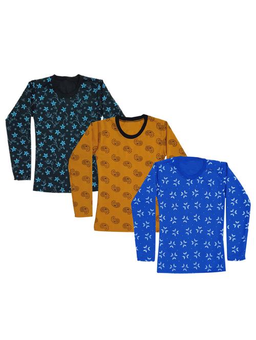 girls pack of 3 printed tees - 19711966 - Very Small Image - 1