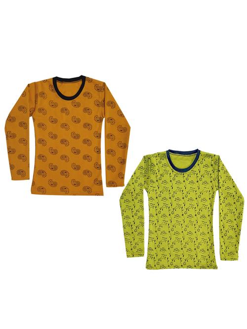 girls pack of 2 printed tees - 19711972 - Very Small Image - 1