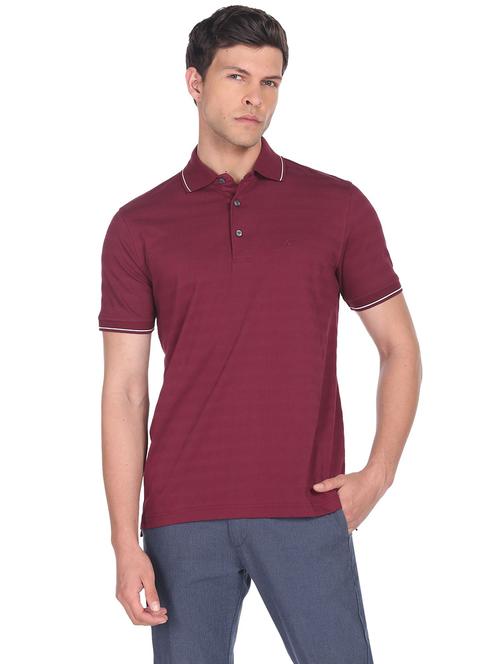 striped cotton polo t-shirt - 19712950 - Very Small Image - 1