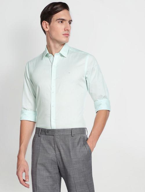 men shirt collar printed casual shirt - 19713837 - Very Small Image - 1