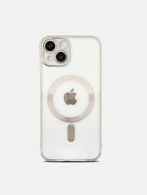 silver plastic mobile cover - 19716111 - Very Small Image - 1