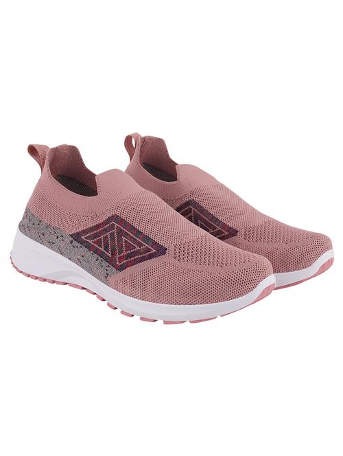 pink mesh slip on casual shoe - 19716581 - Very Small Image - 1