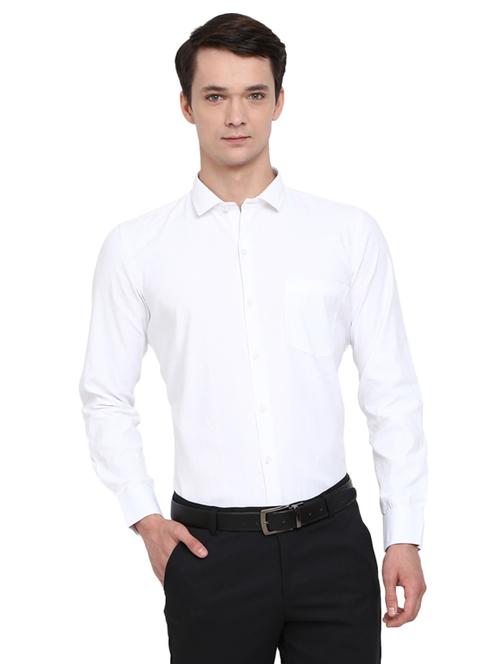 mens solids formal shirt - 19717196 - Very Small Image - 1