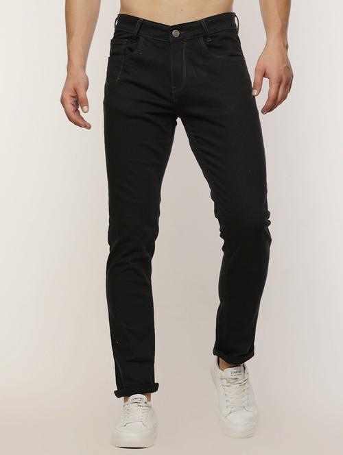 men black mid rise jeans - 19717995 - Very Small Image - 1