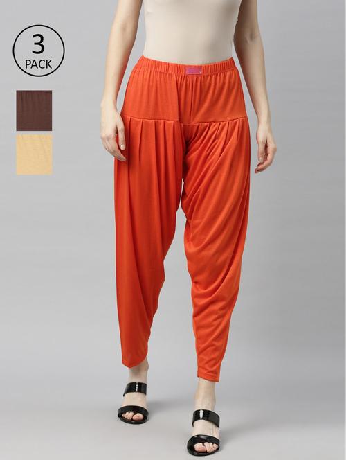 jcss women's regular fit patiyala combo - 19719728 - Very Small Image - 1