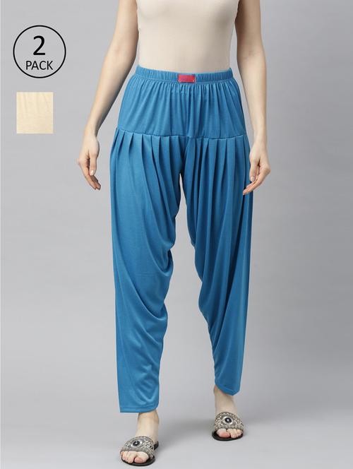 jcss women's regular fit patiyala combo - 19719753 - Very Small Image - 1