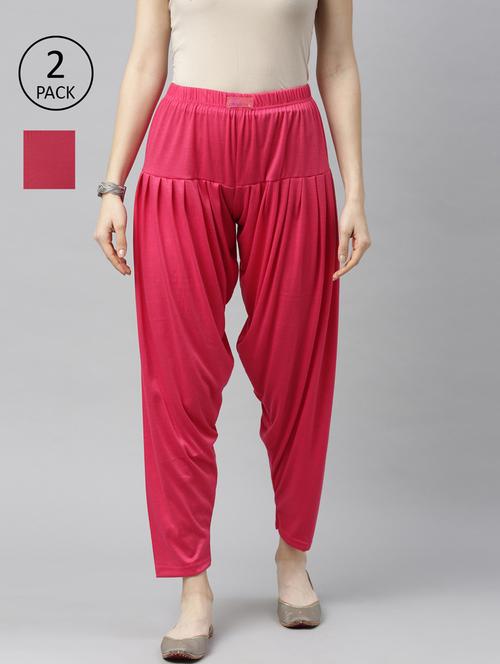 jcss women's regular fit patiyala combo - 19719755 - Very Small Image - 1