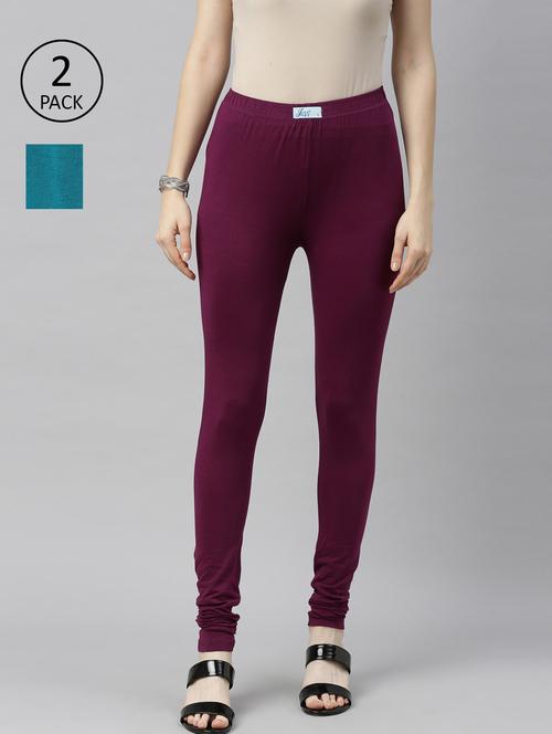 solids cotton legging - 19719902 - Very Small Image - 1